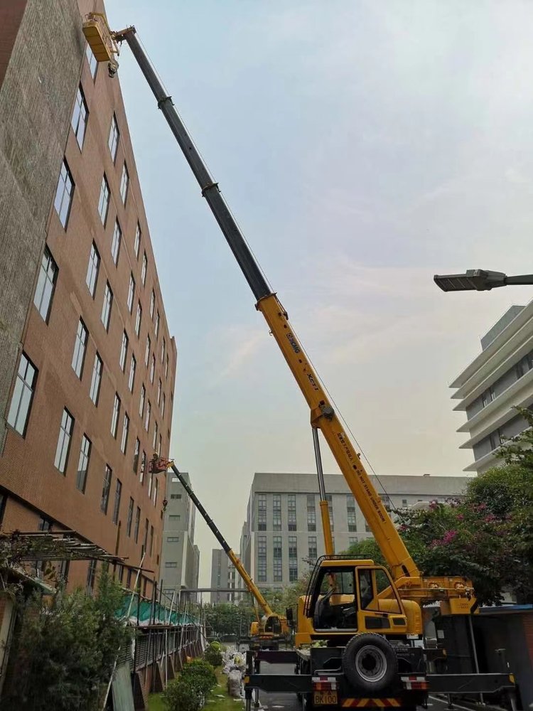 娄星厂房搬迁全流程：吊车出租+人工协调更佳方案